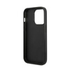 Guess Glitter Flakes Metal Logo Case - iPhone 14 Pro Max tok (fekete)
