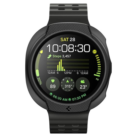 Spigen Liquid Air - Case for Samsung Galaxy Watch 8 44 mm (Matte Black)