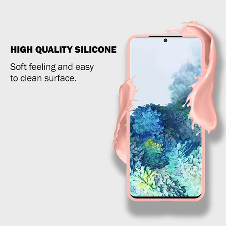 Crong Color Cover - Samsung Galaxy S20+ tok (rózsaszín)