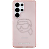 Karl Lagerfeld Rhinestones Karl Head Logo - Samsung Galaxy S25 Ultra Case (pink)