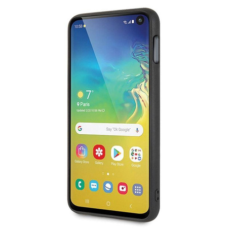 Embosované pouzdro Karl Lagerfeld Karl & Choupette - Pouzdro pro Samsung Galaxy S10e (černé)