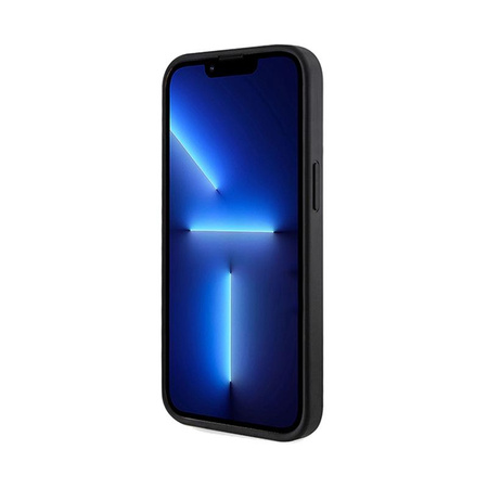 Guess 4G Printed Stripes MagSafe - iPhone 15 Case (black)