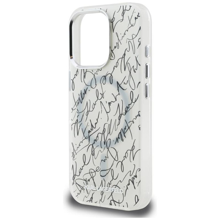 ETUI MAGSAFE KARL LAGERFELD DO IPHONE 16 PRO, Case Białe, Magnetyczne Modne
