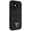 Guess Grained Hot Stamp Peony Triangle Logo MagSafe - Case for iPhone 16 (black)