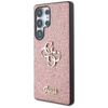 Guess Fixed Glitter Big 4G Metal Logo - Case for Samsung Galaxy S25 Ultra (pink)