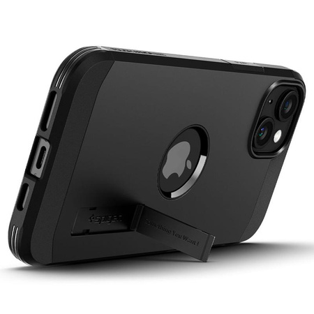 Spigen Tough Armor MagSafe - Gehäuse für iPhone 15 (Schwarz)