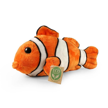 Rappa - Plyšový realistický maskot Ryba klaun Nemo 25 cm Ekologicky šetrný