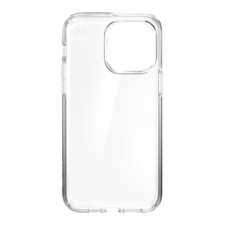 Speck Presidio Perfect-Clear - iPhone 14 Pro Max Case with MICROBAN Coating (Clear)