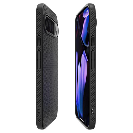 Spigen Liquid Air - Gehäuse für Google Pixel 9 / 9 Pro (Schwarz matt)