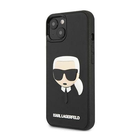 Karl Lagerfeld 3D Rubber Karl's Head - Case for iPhone 14 Plus (Black)