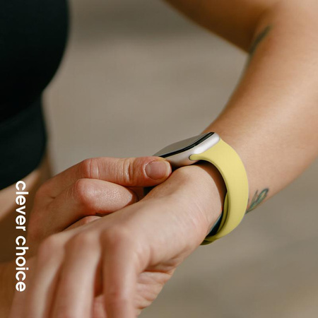 Crong Liquid - Apple Watch szíj 38/40/41/42mm (szalmaszál)