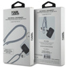 Karl Lagerfeld CBDY Cord - Universal phone strap / lanyard (grey)
