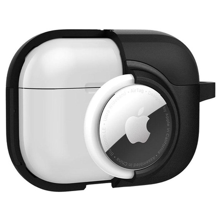 Spigen Tag Armor Duo - Étui pour Apple Airpods Pro 1 / 2 / AirTag (Noir)
