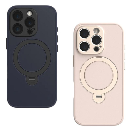 Moshi Chameleon MagSafe - iPhone 16 Pro tok állvány funkcióval (éjkék)