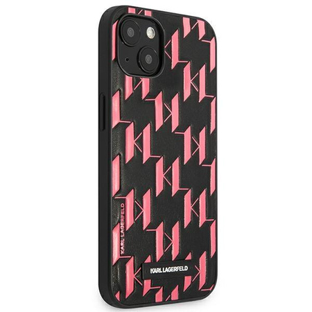Karl Lagerfeld Monogram Plaque - iPhone 13 mini Case