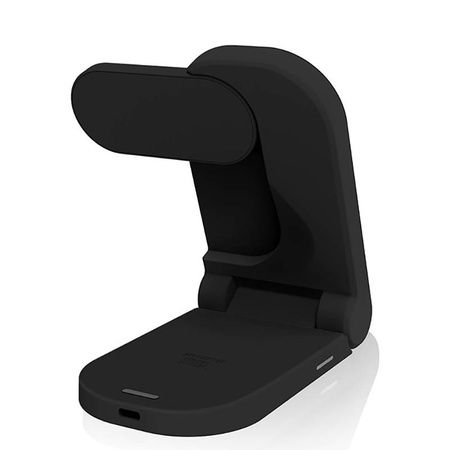 STM ChargeTree MAG - 3-in-1 mobiles kabelloses Ladegerät mit MagSafe (schwarz)