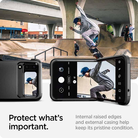 Spigen Tough Armor - Case for Samsung Galaxy Z Flip 4 (Black)