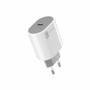 Nabíječka Cellularline Stylecolor - 20W síťová nabíječka USB-C Power Delivery (bílá)