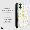 Kate Spade New York Protective Gems MagSafe - Coque pour iPhone 16 Plus (Sunshine Floral)