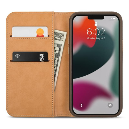 Moshi Overture - 3-in-1 iPhone 13 Pro Max Flip Case (antibakterielles NanoShield™) (Luna Pink)