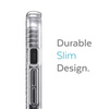 Speck Presidio Perfect-Clear with Glitter + Grips + MagSafe - iPhone 13 Case with MICROBAN Coating (Clear/Platinum Glitter)