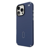 Speck Presidio2 Pro ClickLock & MagSafe - Coque pour iPhone 16 Pro Max (Bleu Littoral / Gris Poussière / Blanc)
