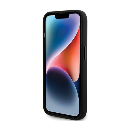 Karl Lagerfeld Silicone Karl & Choupette Heads - iPhone 15 Pro Case (Black)