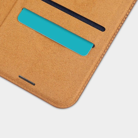 Nillkin Qin Leather Case - Case for Apple iPhone 12 Pro Max (Brown)
