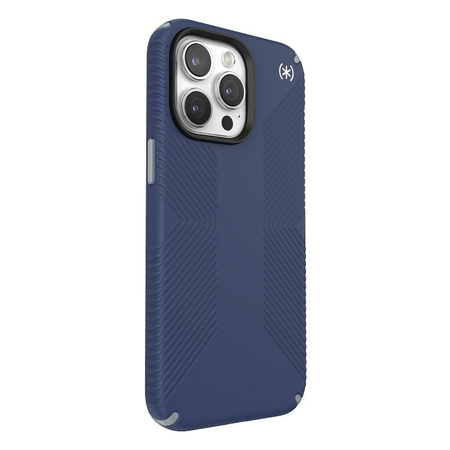 Speck Presidio2 Grip MagSafe - iPhone 15 Pro Max tok (tengerparti kék / porszürke)