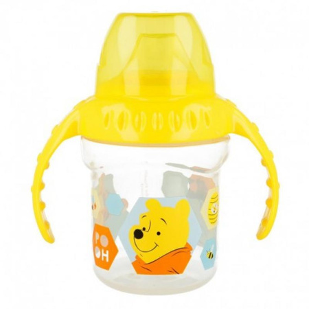 Winnie the Pooh - Flasche mit Silikonmundstück 230 ml