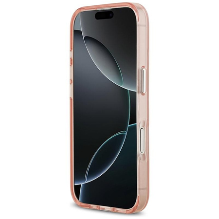 Karl Lagerfeld IML Aquarelle Choupette & Logo MagSafe - Pouzdro pro iPhone 17 (růžové)