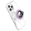 Spigen Nano Pop MagSafe Phone Ring - Magnetischer Fingerhalter mit Standfunktion (Grape Purple)