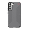 Speck Presidio2 Grip - Étui pour Samsung Galaxy S22+ avec revêtement MICROBAN (Gris graphite/Noir)