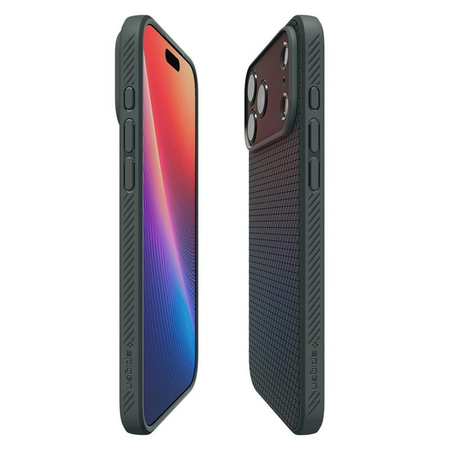 Spigen Liquid Air - Pouzdro pro iPhone 17 Pro (Abyss Green)