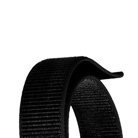 Crong Nylon Reflex - Sport Band for Apple Watch 38/40/41/42 mm (Black)