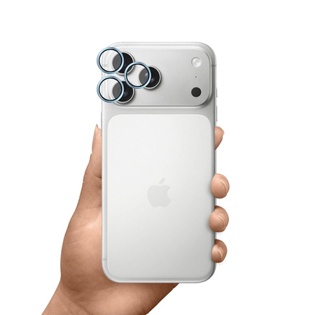 3mk HARDY Lens Protection Pro - Kameraschutzglas für iPhone 17 Pro / iPhone 17 Pro Max (Ocean Blue)