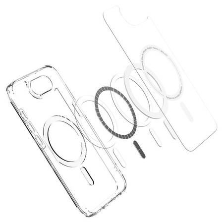 Spigen Ultra Hybrid MagSafe - pouzdro pro iPhone 16e (bílé)