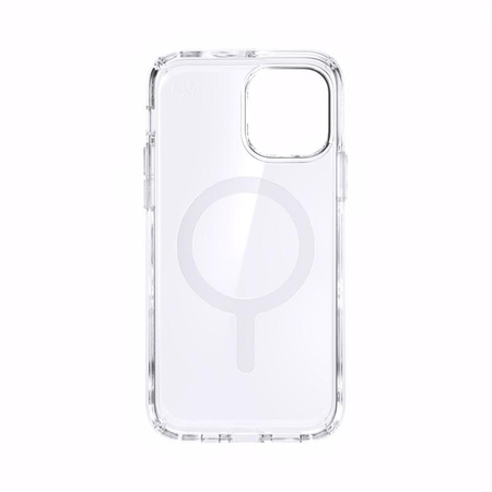 Speck Presidio Perfect-Clear + MagSafe - iPhone 12 / iPhone 12 Pro Case with MICROBAN Coating (Clear)