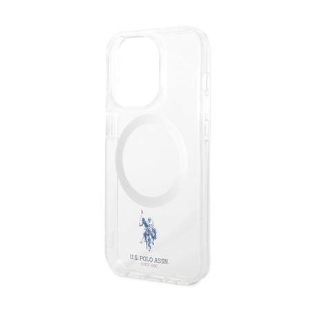 US Polo Assn MagSafe Collection - iPhone 15 Pro Max Case (transparent)