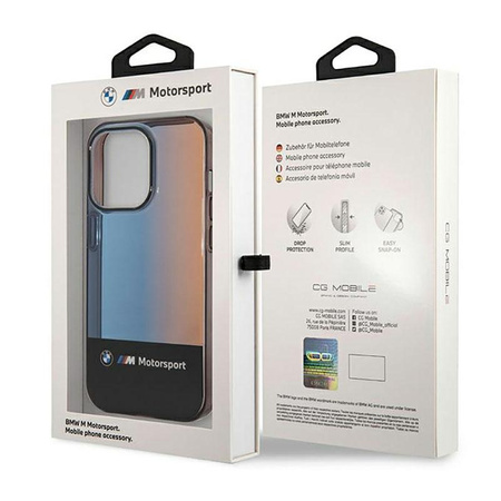 BMW Half Tricolor - iPhone 14 Pro Max Case (black)