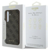 Guess 4G Charms Collection - Samsung Galaxy S24 FE tok (barna)