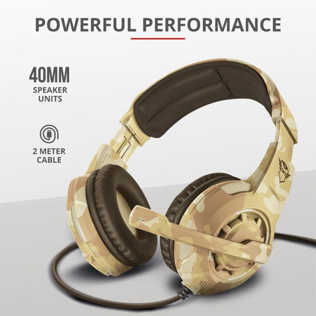 Trust GXT 310D Radius - Casque d'écoute pour les joueurs