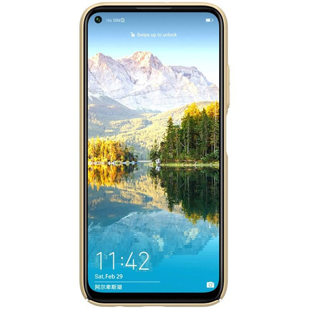 Nillkin Super Frosted Shield - Huawei P40 Lite / Nova 7i / Nova 6 SE tok (arany)