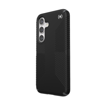 Speck Presidio2 Grip - Samsung Galaxy S24 tok (fekete/lemezszürke/fehér)