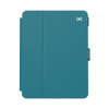Speck Balance Folio - Tasche für iPad Pro 11" (2022-2018) / iPad Air 11" (2024) / iPad Air 10.9" (5-4 gen.) (2022-2020) (Deep Sea Teal/Cloudy Grey)
