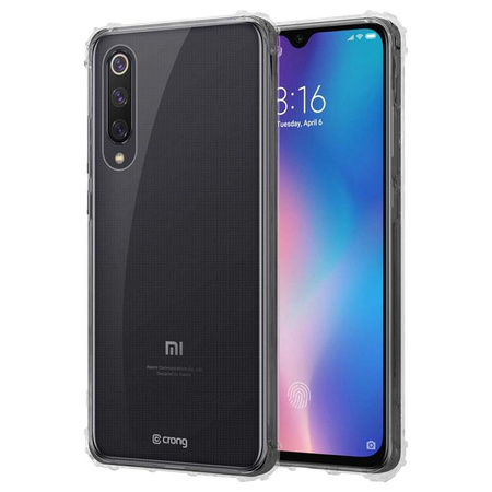 Crong Crystal Shield Cover - Etui Xiaomi Mi 9 SE (przezroczysty)
