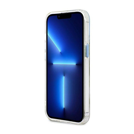 Guess Metal Outline MagSafe - Hülle für iPhone 13 Pro (Klar)