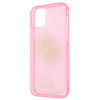 Guess Glitter 4G Big Logo - Etui iPhone 12 Pro Max (różowy)