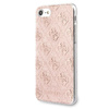 Guess 4G Glitter - pouzdro pro iPhone SE 2020 / 8 / 7 (růžové)