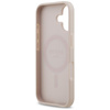 ETUI DO IPHONE 17 do MAGSAFE GUESS ORYGINALNE RÓŻOWE SKÓRZANE MODNE CASE